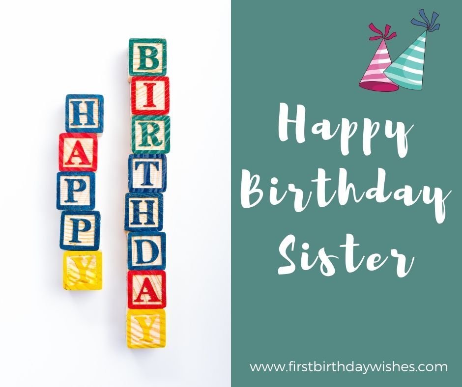 Birthday Wishes for Sister Images