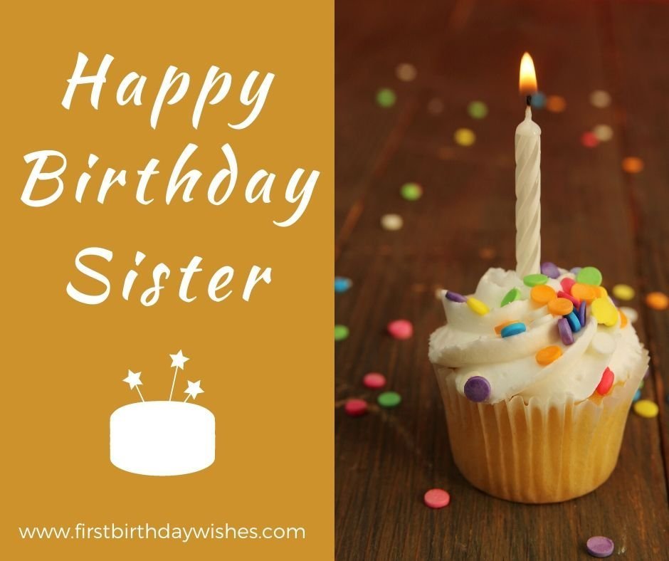 Birthday Wishes for Sister Images
