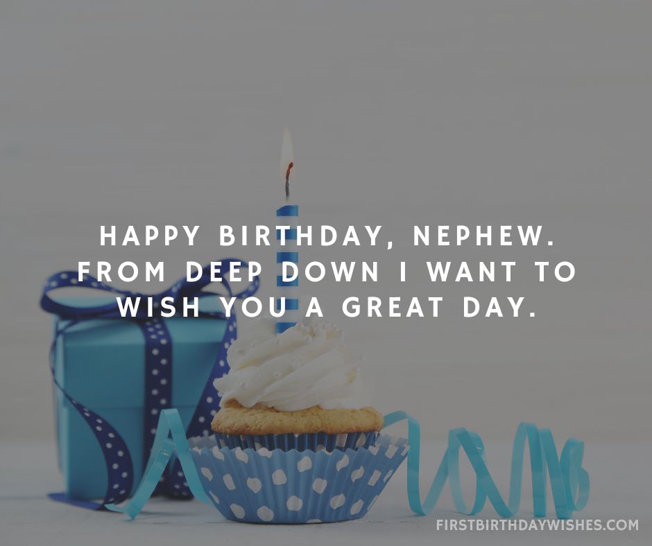 birthday wishes for nephew from aunt