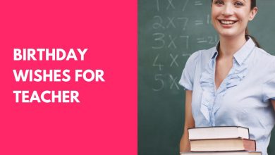 Birthday Wishes For Teacher