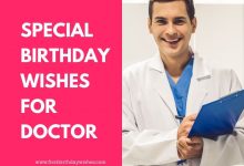 Special Birthday Wishes For Doctors