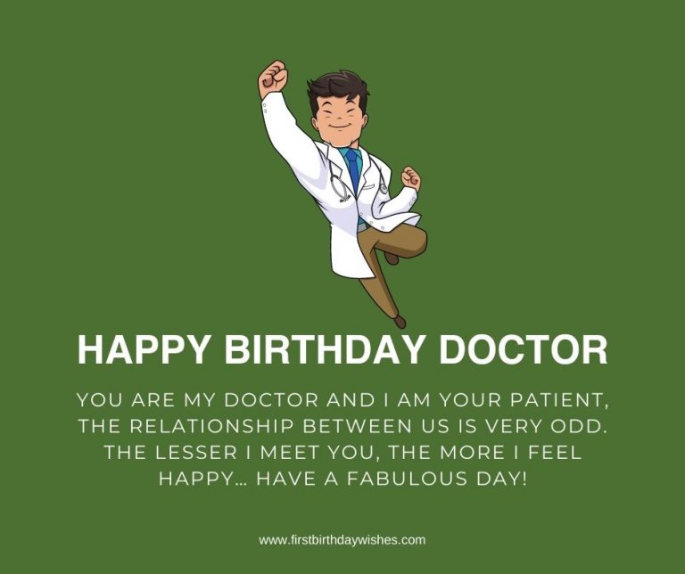 Special Birthday Wishes For Doctors | Happy Birthday Doctor