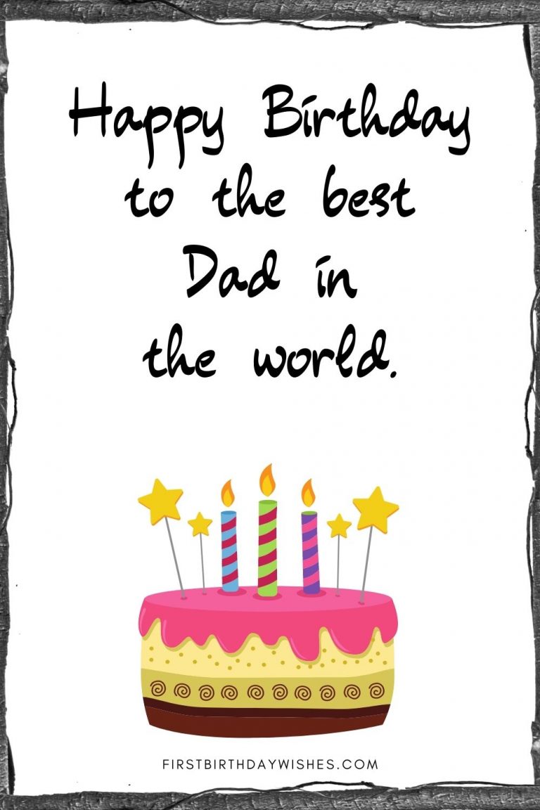 Happy Birthday Card For Father