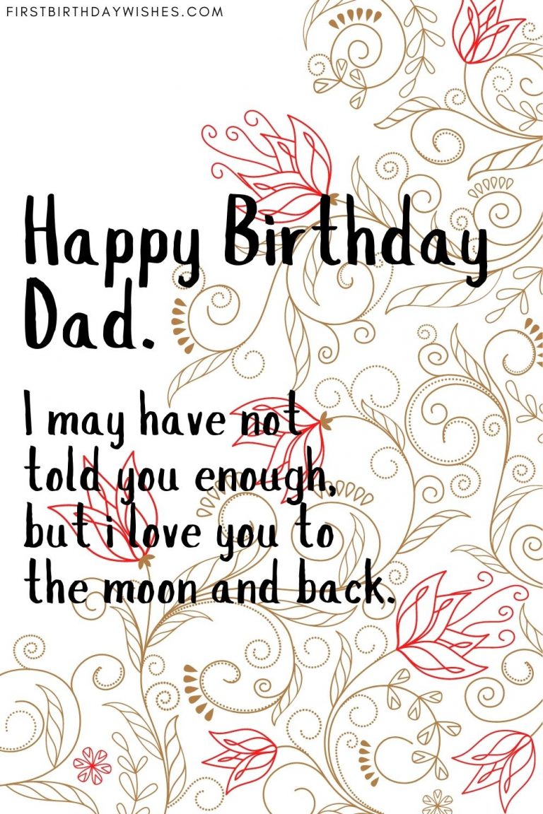 Happy Birthday Card For Father