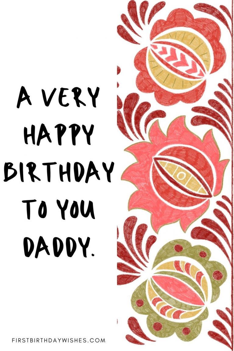 Happy Birthday Card For Father