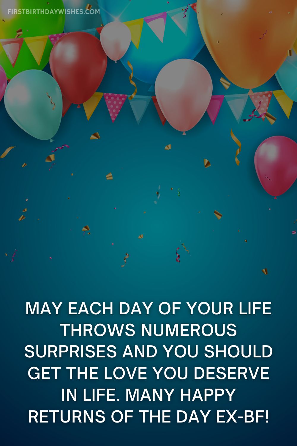 Birthday wishes for Ex Boyfriend