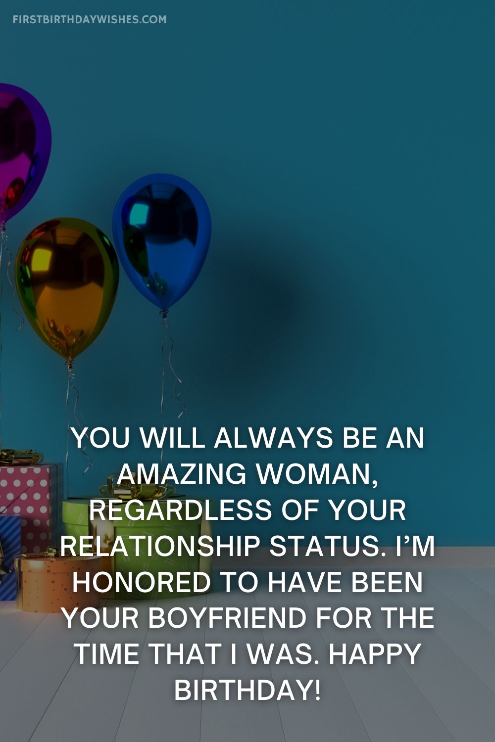 Birthday wishes for Ex Boyfriend
