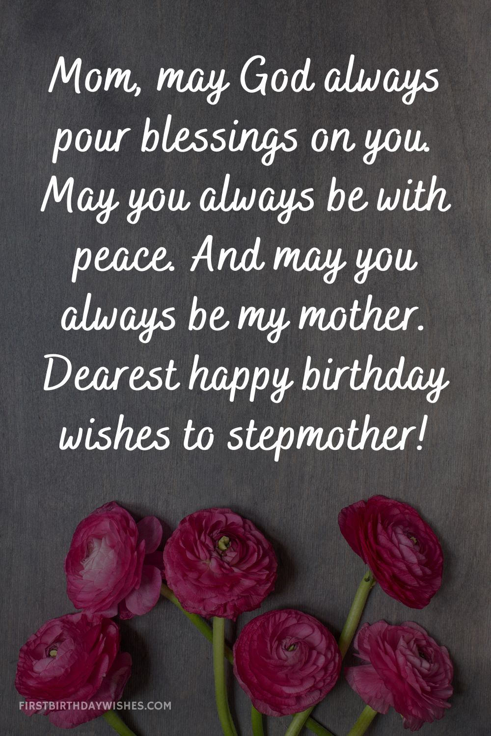 birthday wish for stepmother
