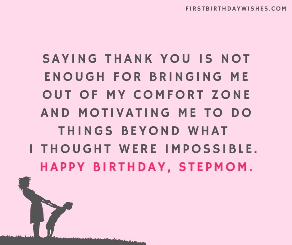 birthday wishes for Stepmom