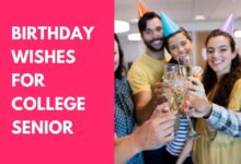 Birthday Wishes for College Senior