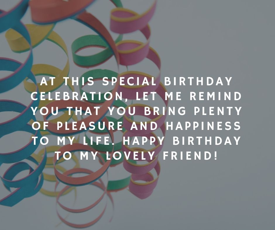 Birthday wishes for Best Friend girl