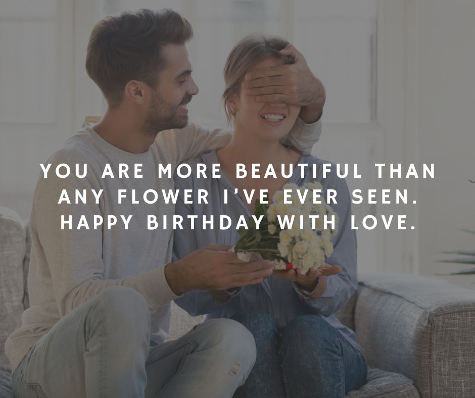 Simple short Birthday Wishes for Wife