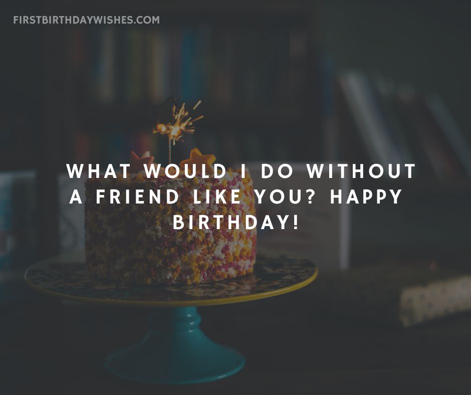 simple birthday wishes for friend