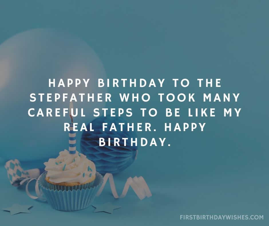 Birthday Wishes for Stepfather
