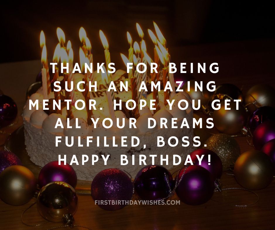 Birthday Wishes For Senior in Office