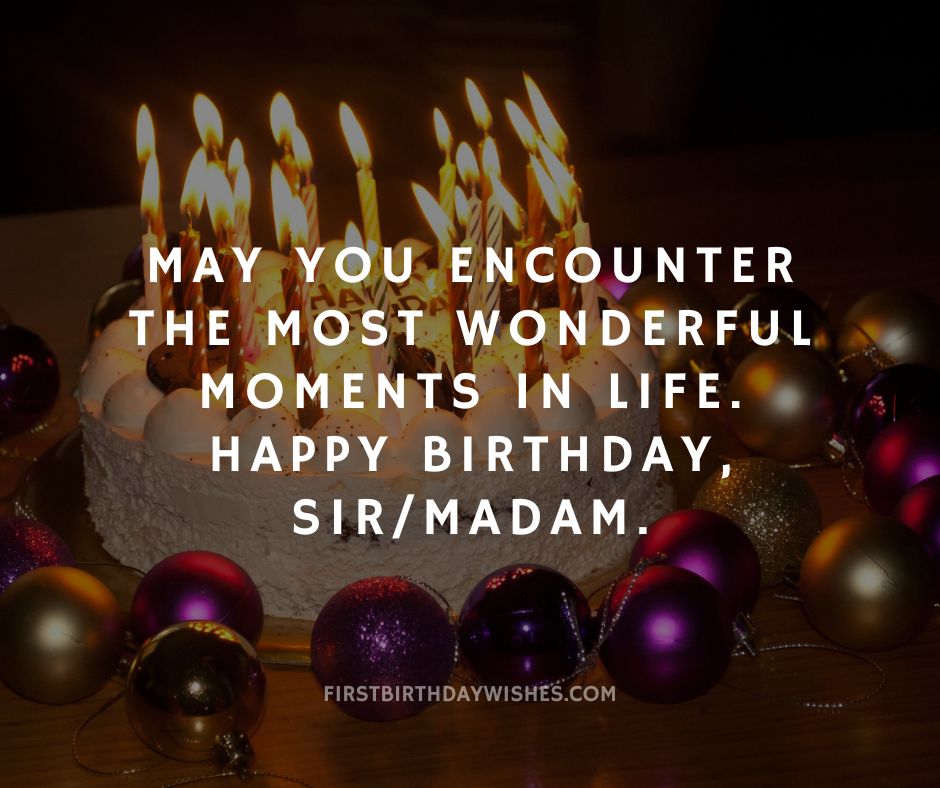 Birthday Wishes for Senior Colleagues