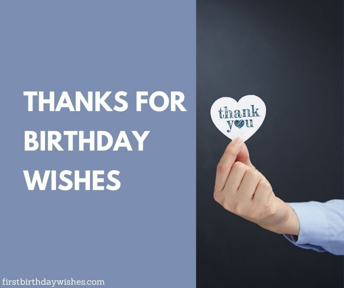 Whatsapp Status Thanks For Birthday Wishes Best 51 Thanks For Birthday Wishes | Appreciation For Greetings